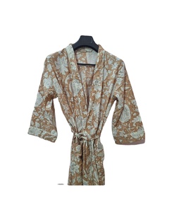 ชุดเดรสลำลองสำหรับผู้หญิงผ้าฝ้ายลายดอกไม้ระบายอากาศได้ดีเป็นมิตรกับสิ่งแวดล้อมชุดฤดูร้อนดิจิตอล - Product Image 2