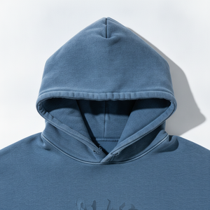 Sudadera con Capucha Azul para Hombre, Talla Grande, de Felpa de Algodón, Informal, con Logotipo Frontal y Bolsillo, Diseño Otoñal, Calidad Premium, Nuevo Diseño - Product Image 4
