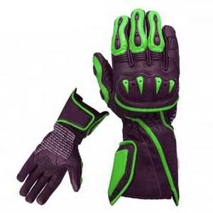 Guantes de Motociclismo de Cuero Genuino de Alta Calidad, Recién Llegados, Guantes de Carreras de Cuero Completos - Product Image 4