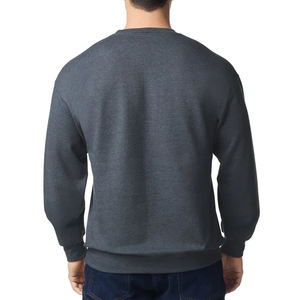 Sudadera unisex personalizada para hombre y mujer, de algodón y felpa, al por mayor, fabricante de ropa OEM ODM, cuello redondo, sudaderas de primera calidad - Product Image 5