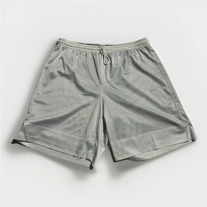 Shorts en maille réversibles sur mesure au meilleur prix, shorts en maille réversibles de couleur unie les plus vendus - Product Image 3