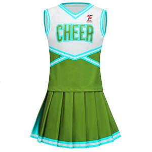 Uniforme de cheerleading pour femmes Solid Trader de haute qualité, confort ultime, ajustement dynamique, respirant, coutures renforcées - Product Image 3