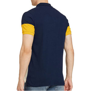 K_T Men Polo Premium Quality Short Sleeve Shirt <b>3</b> Button Closure Polo Shirt New Clothing Wholesale - Product Image 2