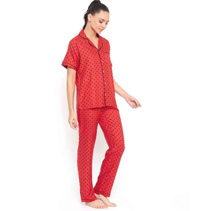 Nuevo Diseño, Ropa de Dormir al por Mayor, Mejor Precio, Alta Calidad, Conjuntos de Dormir Personalizados para Mujer, Cintura Elástica, Ropa de Dormir de Verano - Product Image 2
