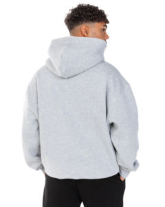 Sweat-shirt à capuche lourd de haute qualité pour homme, style streetwear, imprimé uni, coupe ample, idéal pour l'hiver - Product Image 6