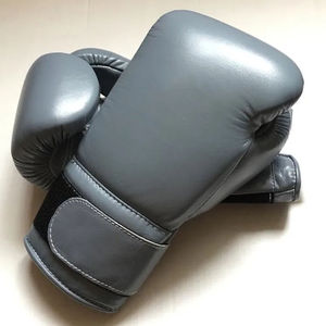 Gants de boxe d'entraînement et de compétition avec support de poignet Velcro, pour sac de frappe, entraînement professionnel et fitness, 14 oz - Product Image 2