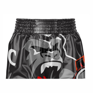 Shorts de MMA multicolor con diseño de logotipo y sublimación personalizada. - Product Image 3