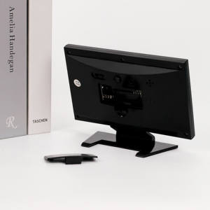 Hoge-Resolutie <span class=keywords><strong>Lcd</strong></span> Digitale Bureauklok Met Temperatuur/Vochtigheid <span class=keywords><strong>Display</strong></span> Modern Ontwerp Voor Muur-Of Desktopgebruik - Product Image 6