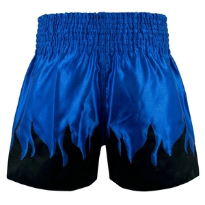 Combinaison de boxe personnalisée, séchage rapide, compression respirante, logo sublimé sur le devant, unisexe, grandes tailles, 100% polyester, short d'arts martiaux - Product Image 6