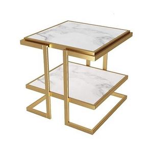 Recién llegado, diseño estándar superior, artículo de artesanía india de buena calidad, muebles modernos, mesa de centro de mármol, artículo de decoración de Hotel - Product Image 2