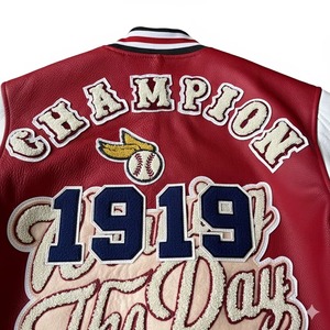 Chaqueta de Motociclista de Cuero Bordada Personalizada, Chaqueta de Motocicleta de Piel de Vacuno de Primera Calidad, Servicio de Muestras de Marca Privada OEM ODM Disponible - Product Image 6