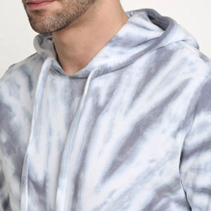 Nuevas Sudaderas con Capucha Tie Dye para Hombre, Básicas, de Algodón Mezclado, Bajo MOQ, Sudaderas con Capucha Tie Dye de Manga Larga para Hombre - Product Image 6