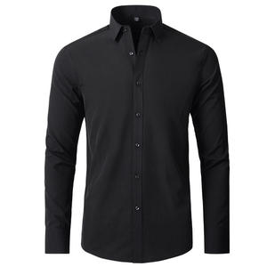 Slim Fit Professional Cotton Dress <b>Shirt</b> <b>For</b> <b>Men</b> Business Attire And High Quality <b>Men's</b> Formal <b>Shirt</b> Oem Customized - Product Image 1