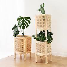 หวายสานสีเหลืองขัดเงาคุณภาพสูง - ตาข่ายหวายธรรมชาติสไตล์วินเทจสำหรับงานตกแต่งภายในแบบอินโดจีน - Product Image 4