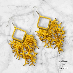 Antique Creations Fashionable Handmade <b>Embroidery</b> Beaded Earrings Smooth Finish Global Market Jewelry High Performance Wholesale - Product Image 5