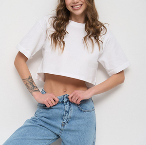 Top Corto para Mujer al Por Mayor, Transpirable, Cómodo, Informal, de Alta Calidad, Precio Accesible, para Adultos - Product Image 6