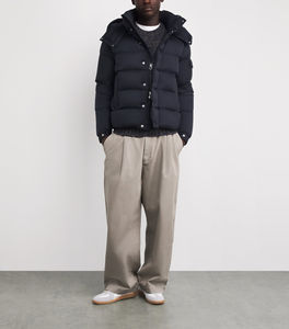 Chaqueta Acolchada con Capucha para Hombre, de Alta Calidad, con Logotipo Personalizado Vintage, para Invierno, Cálida, Transpirable, Resistente al Viento, Ligera, Deportiva, para Exteriores - Product Image 1