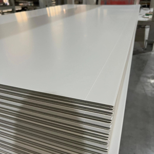 4x8ft White PVC Sintra Sheet 3mm/5mm High Glossy Waterproof UV Resistant Heat Resistant Cutting Board <b>for</b> CNC Signboard Printing - Product Image 1