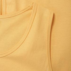 เสื้อกล้ามออกกำลังกายผู้ชายแบบเรียบ ราคาถูก ตัดเย็บตามสั่ง ทรงเข้ารูป ผ้าฝ้าย 100% คุณภาพสูง - Product Image 6