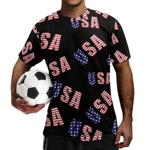 Jersey de Fútbol Americano Personalizado, Uniforme de Equipo Personalizado, 100% Poliéster, Transpirable, de Secado Rápido, Ropa Deportiva Sublimada, OEM, ODM - Product Image 2
