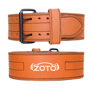 Ceinture de musculation en cuir véritable pour squats et soulevés de terre, avec logo personnalisé, ceinture de musculation pour la salle de sport, fournisseur direct d'usine - Product Image 2