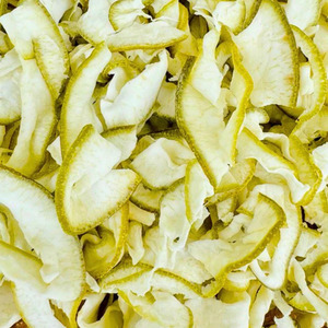 Écorces de citron séchées en tranches, collation naturelle au pomelo, goût acidulé, emballage en vrac // Mme Reina - Product Image 3