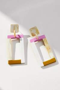 ต่างหูลูกเกดทำมือสำหรับสุภาพสตรี - Product Image 4