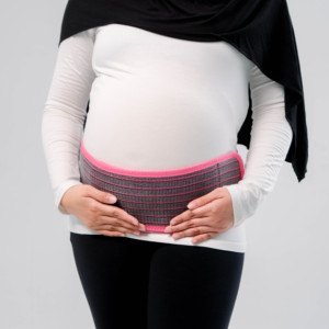 Finest Belly <b>Belt</b> with Strong Double Velcro and Breathable, <b>Elastic</b> Material: Comfortable and Safe for Pregnant Women - Product Image 5