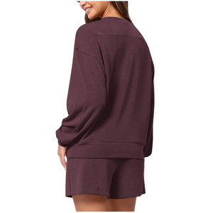 Conjunto de Camiseta y Pantalones Cortos para Mujer al por Mayor, con Logotipo Personalizado, Ropa Deportiva Informal de Dos Piezas para Verano, Gimnasio, Entrenamiento, Fitness, Ropa Deportiva Urbana - Product Image 2