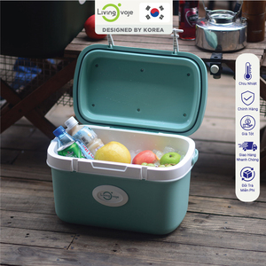 กล่องเก็บความเย็นทำจาก PP แบบเวียดนามกล่อง11L มิ้นท์10ชั่วโมงได้แรงบันดาลใจจากเกาหลีโลโก้ออกแบบได้ตามต้องการและพกพาได้ - Product Image 2