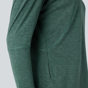 Camiseta Deportiva de Manga Larga para Mujer, Secado Rápido, Transpirable, para Yoga, Adelgazante, Fitness, 100% Poliéster Ecológico, Tallas Grandes - Product Image 6