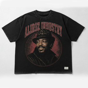 T-shirts pour hommes personnalisés OEM ODM, imprimés graphiques, 100% coton, poids lourd, col rond, coupe oversize, très demandés - Product Image 1