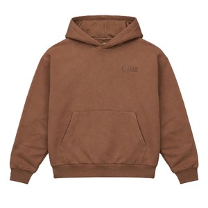 Sweat-shirts tendance en molleton de coton surdimensionnés pour hommes, avec logo personnalisé en relief, style streetwear, vente en gros OEM, fabricant de sweats personnalisés - Product Image 2