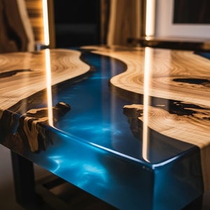 Résine époxy artistique pour artisanat DIY et applications décoratives, résine de coulée transparente comme du cristal pour l'art, résine époxy transparente haute brillance - Product Image 3