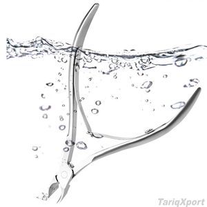 Wholesale Professional Salon Manicure Pedicure Premium High-Grade Durable Stainless Steel Curved Cuticle Nail Clipper Toenail - Product Image 4