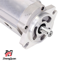 Zhengquan HGP-333A-F28/6/6R 3 étapes pompe haute pression pompe de transfert d'huile triple gearhydraulic machines pompes de surpression