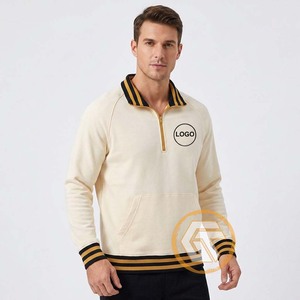 GREEK TREASURES Alpha Solid 100% Cotton Fleece Embroidered Winter Sweatshirt Fraternity High Quality Greek Phi Men Crew Neck. เสื้อสเวตเชิ้ตผ้าฝ้ายเนื้อนุ่มปักลายสำหรับฤดูหนาว คุณภาพสูง สำหรับผู้ชาย คอกลม - Product Image 2