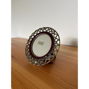 Most Selling Ornate <b>Round</b> Metal Mirror <b>Frame</b> With Pearl Accents Vintage Decorative Design - Product Image 2