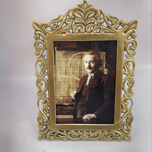 Antique Designing Handcrafted Customized Shape Brass <b>Photo</b> <b>Frame</b> - Product Image 3