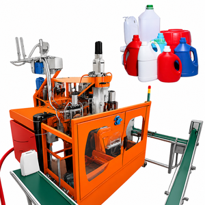เครื่องขึ้นรูปพลาสติกแบบอัดรีดเป่าลมอัตโนมัติสำหรับภาชนะ HDPE PP ความเร็ว 150 ชิ้นต่อชั่วโมง - Product Image 1