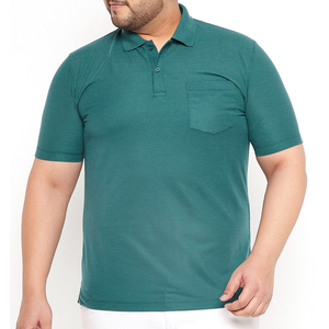 Personalized Embroidered Logo Breathable Custom Knitted Casual Plus Size Men's for <b>Shirts</b> Your Own Golf Jersey OEM - Product Image 2