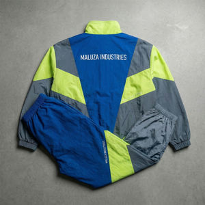 Survêtement coupe-vent personnalisé pour homme, streetwear, gym, course à pied, vêtements de sport, USA Europe MALUZA INDUSTRIES - Product Image 5