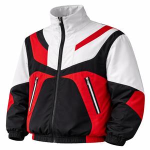 Custom Logo Jogging Suit <b>Wind</b> <b>Breaker</b> Tracksuit Set Zip up Men Heavy Weight Oversized Nylon Windbreaker Tracksuit for Men's - Product Image 3