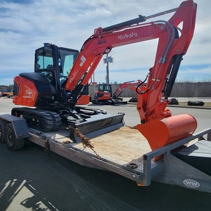 รถขุดขนาดเล็กคุณภาพสูง Kubota KX040-5 รถขุดตีนตะขาบ 1 ตัน สำหรับเครื่องยนต์ มอเตอร์ ปั๊ม เกียร์ PLC EPR - Product Image 1