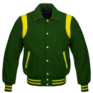 Vestes universitaires Proventure Industry personnalisées en toile de laine épaisse, coupe-vent et respirantes, style vintage, col montant, pour hommes et femmes - Product Image 6