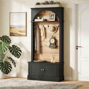 Appendiabiti da Ingresso con Ganci, Scarpiera e Portaoggetti - Product Image 2