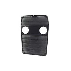 Panel de Parrilla Delantera 1687819M91 Compatible con Massey Ferguson 230 240 245 250 265 285 290, Cono Frontal del Tractor, Acabado Rojo/Cepillado - Product Image 1