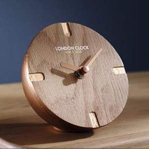 Reloj de Pared de Cuarzo Silencioso, Impermeable, de Madera 3D, Estilo Art Deco, de Lujo, para Decoración de Bodas y Salas de Estar - Product Image 4