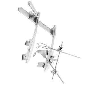 Separador de Costillas Retráctil de 2 Cuchillas, Acero Inoxidable Alemán, Reutilizable, Manual, Grado A+, Certificado CE, Set Ortopédico de Instrumentos Quirúrgicos - Product Image 3