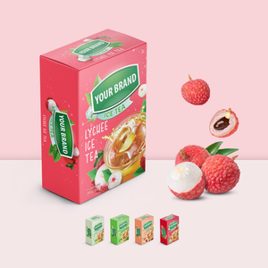 Produits d'exportation du Vietnam thé en poudre de goyave rose en poudre avec logo personnalisé échantillon de thé de paquet varié de boisson gazeuse en poudre - Product Image 5